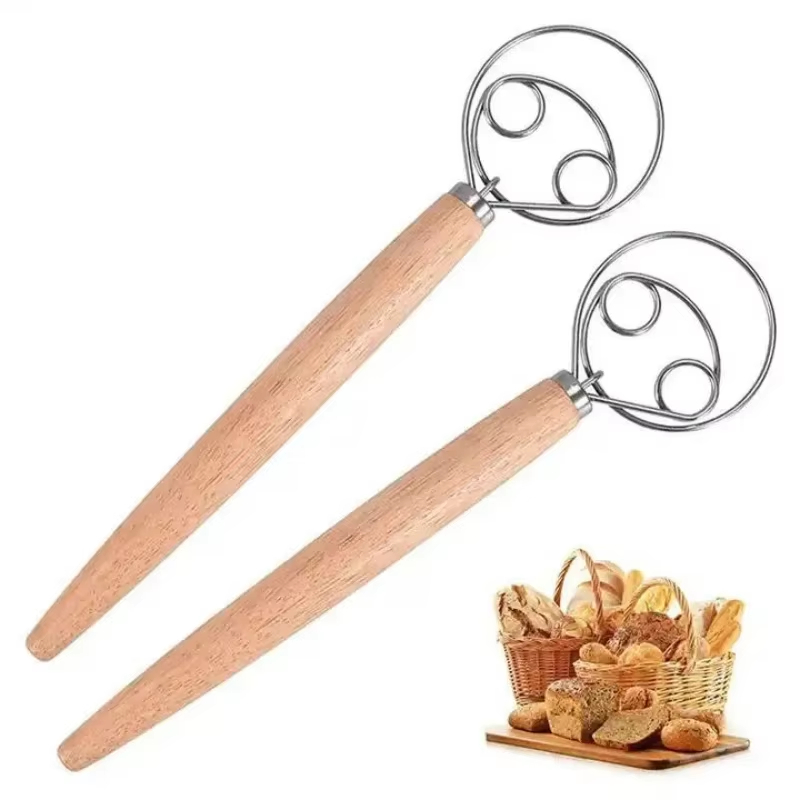 Danish Pancake Pan - 13 inch Deense deegklopper van roestvrij
