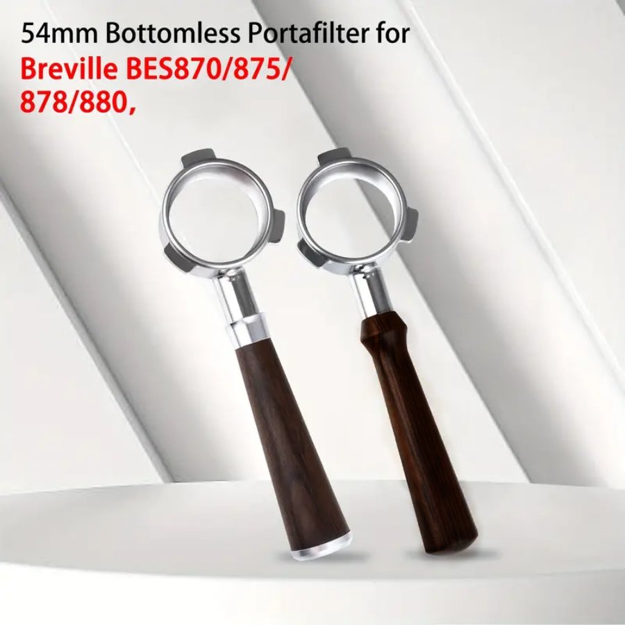 Breville Espresso Bes870 - 54Mm Bodemloze Portafilter Voor Breville Barista
