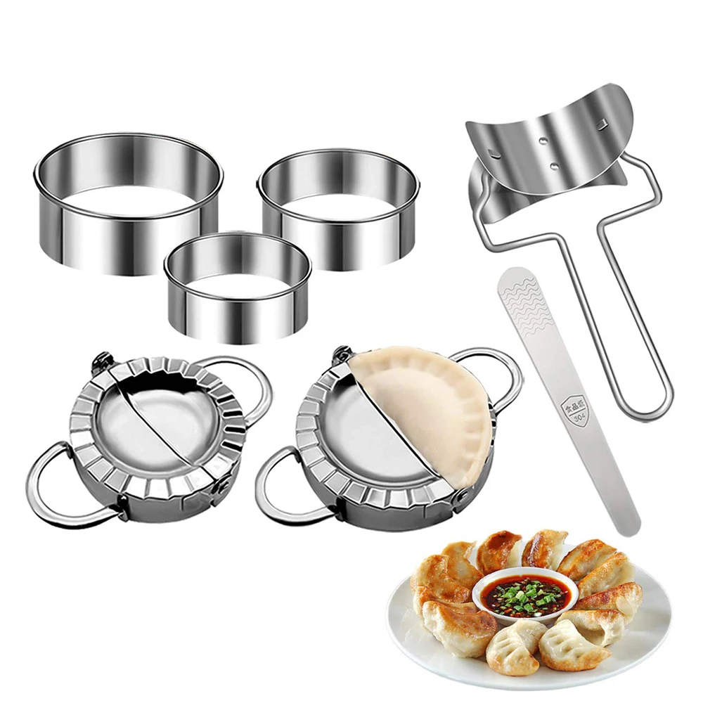 Dumpling Press Set - Rvs Knoedel Schimmel Knoedel Maker Ravioli