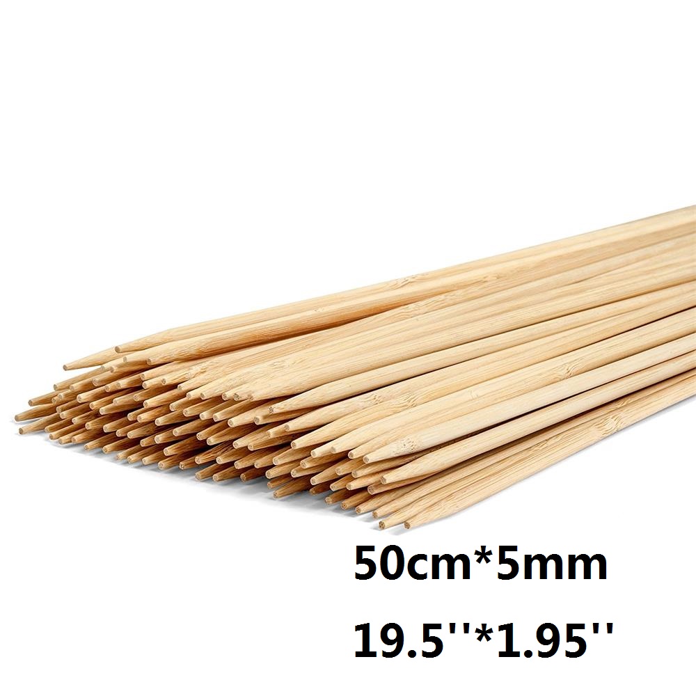 50cm x 5mm Lange Wegwerp BBQ G - Corn Dog Stick recensie en prijs