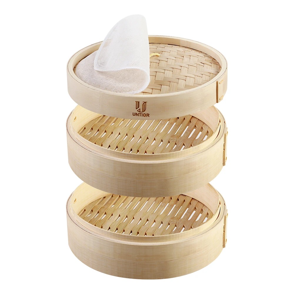 Bamboe Stoomboot Mand Met Deks - Bao Steamer Bamboo recensie en prijs