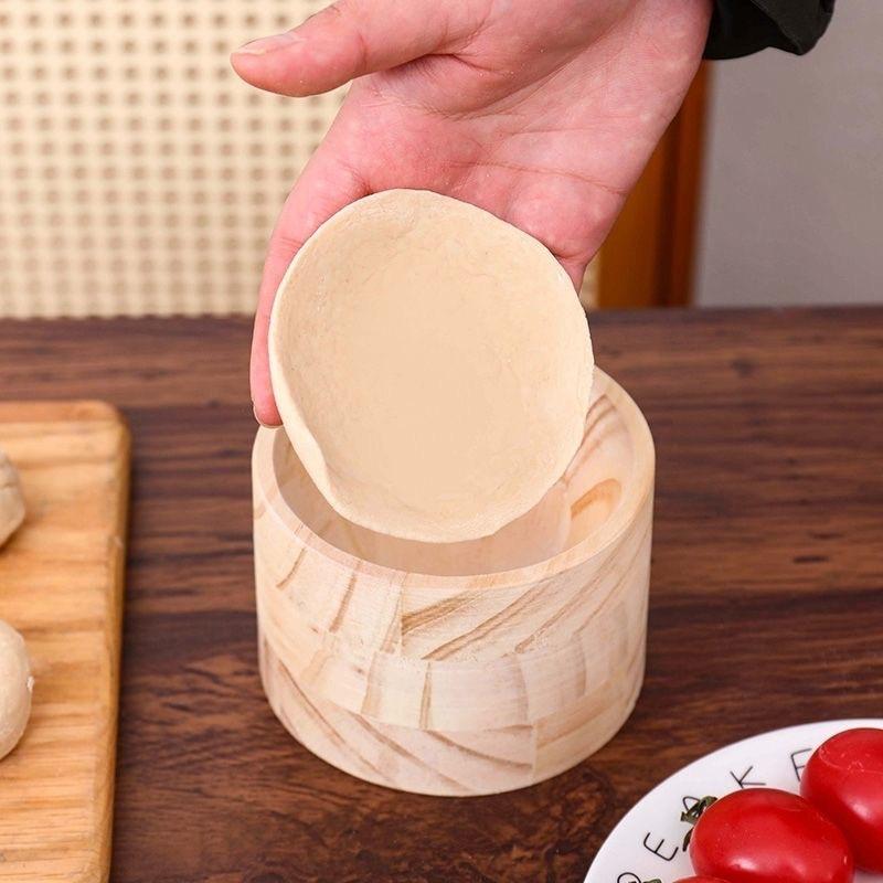 1 set houten knoedelmaker - ha - Dumpling Press Set recensie en prijs