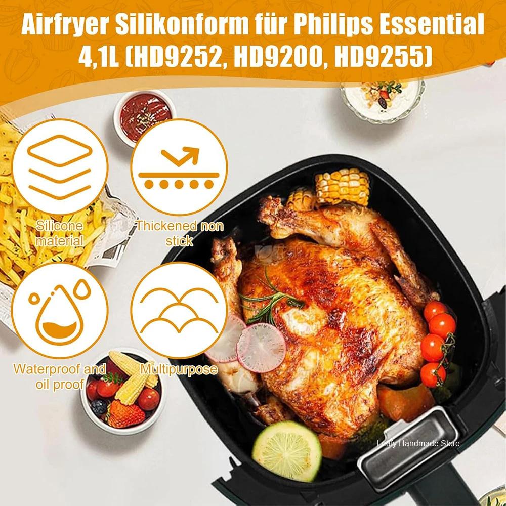 17 cm Siliconen Lucht Friteuse - Philips Air Fryer Hd9252 recensie en prijs