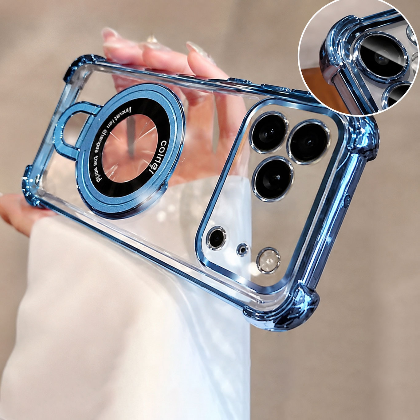 Luxe Transparante Telefoonhoes - Taco Stand Holder recensie en prijs