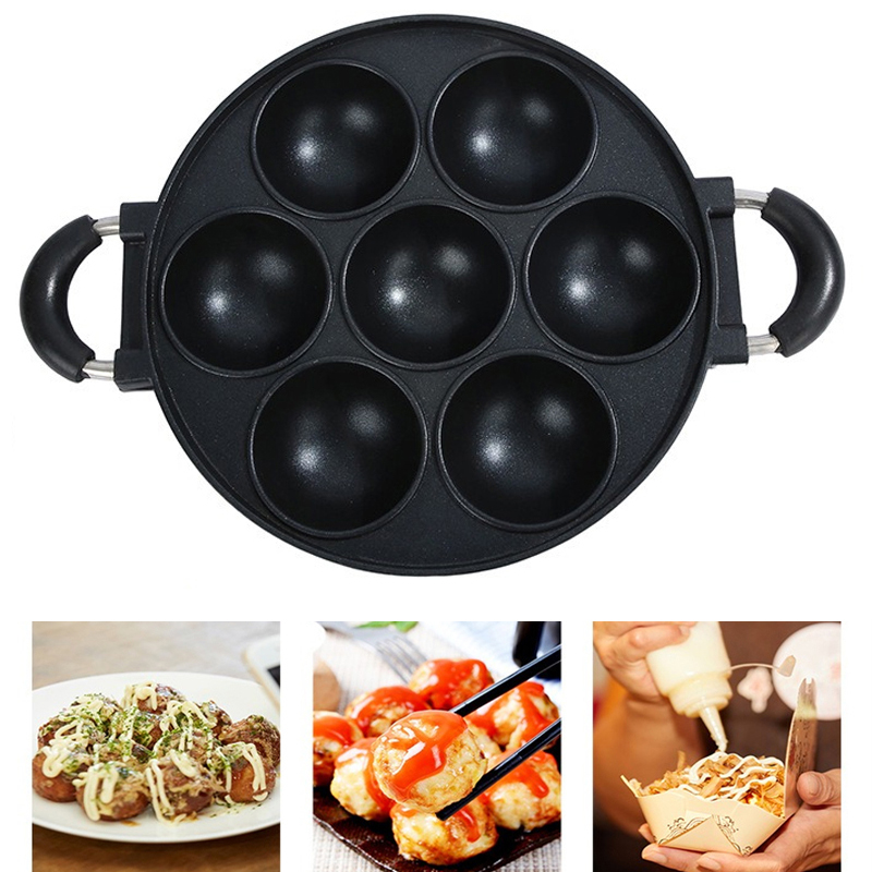 7-Holes Cake Kookpan Gietijzer - Cast Iron Corn recensie en prijs