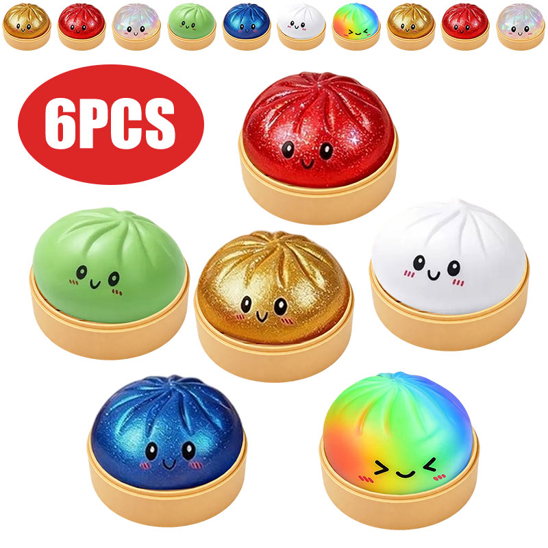 Bao Bun Squishy Speelgoed met  - Bao Steamer Bamboo recensie en prijs