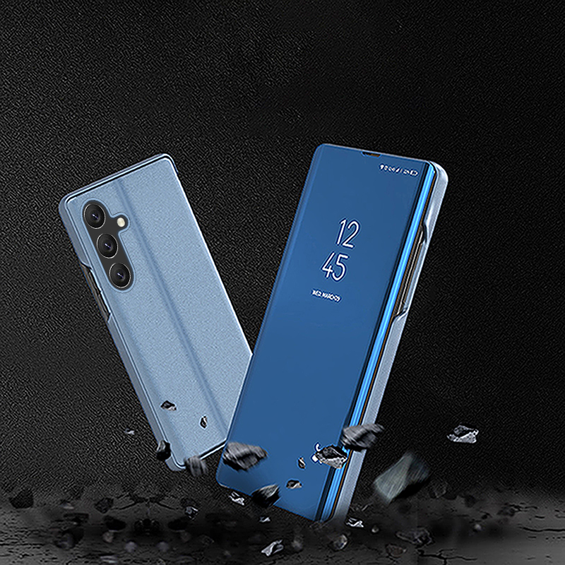 Luxe spiegel flip hoesje telef - Taco Stand Holder recensie en prijs
