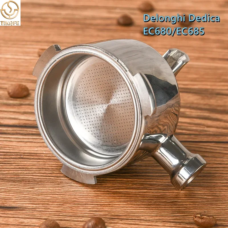 Koffieportafilter met enkele/d - Delonghi Espresso Dedica 685 recensie en prijs