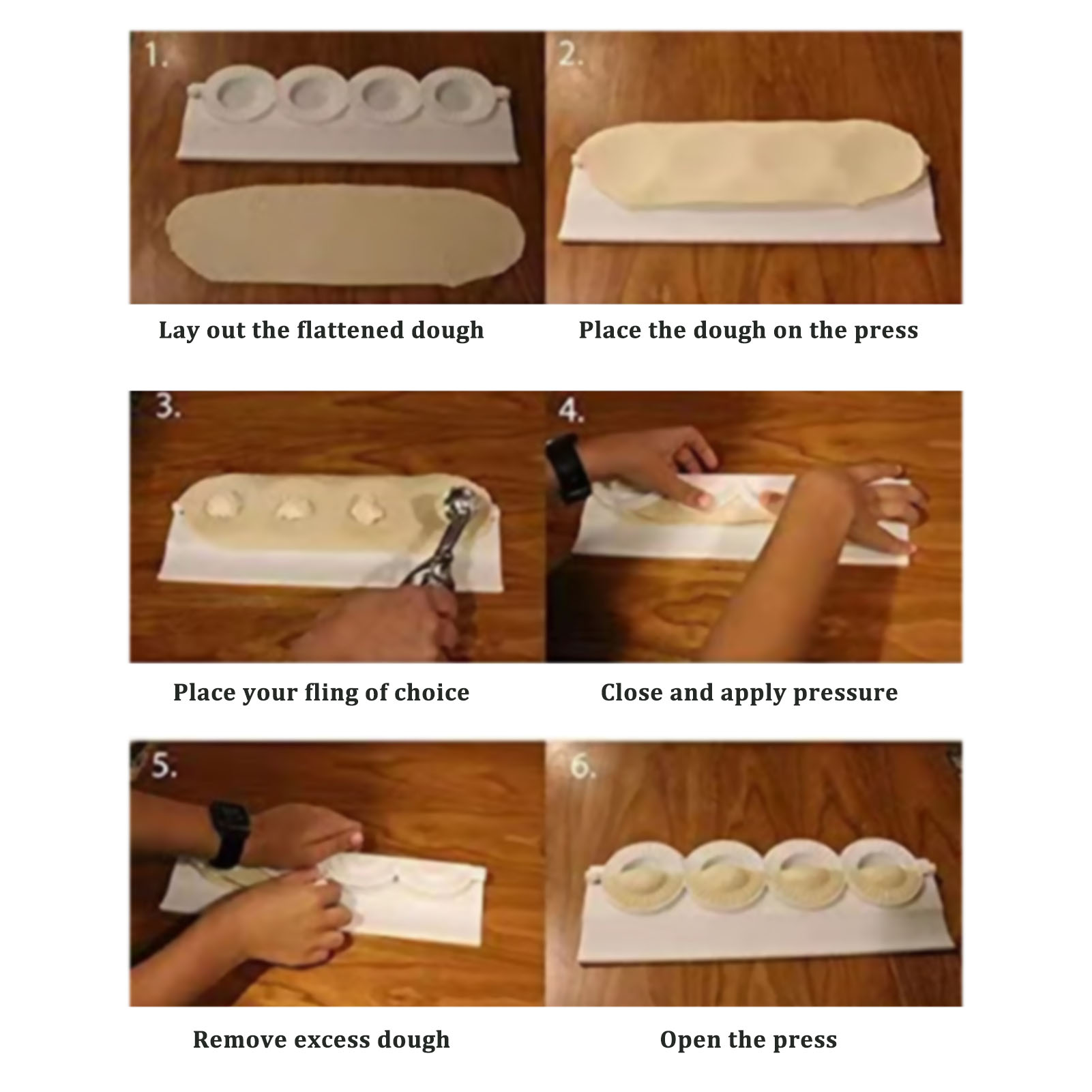 Grote Diy Knoedel Schimmel Dee - Dumpling Press Set recensie en prijs