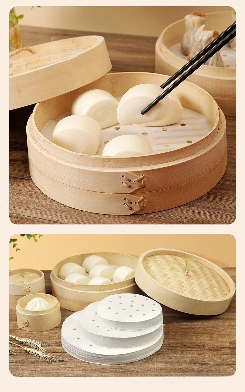 100 Stuks Food Grade Wegwerp S - Bao Steamer Bamboo recensie en prijs