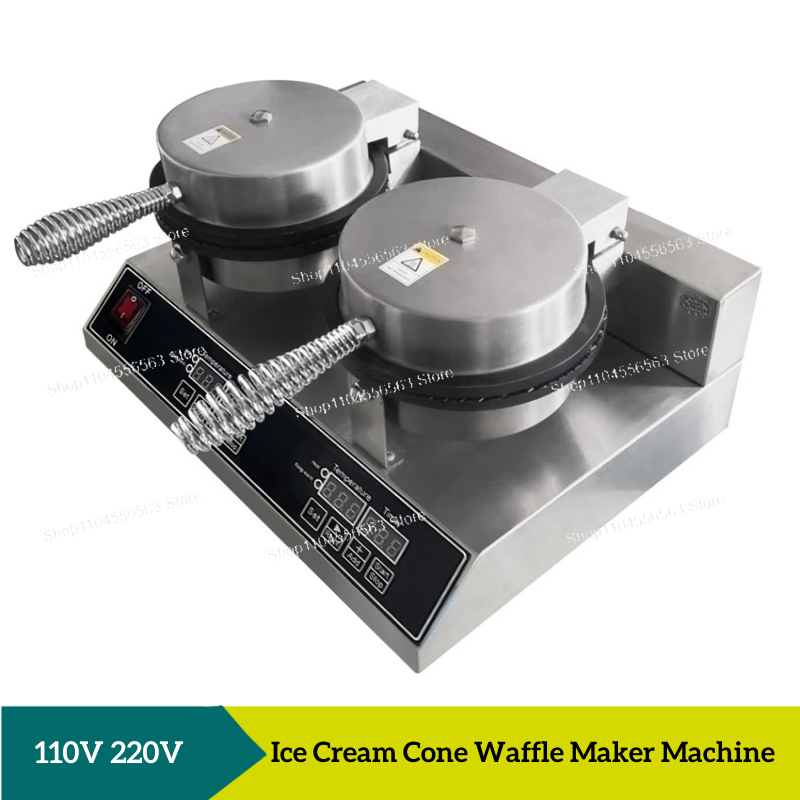 220V ijskegel- en wafelijzerma - Waffle Cone Maker recensie en prijs