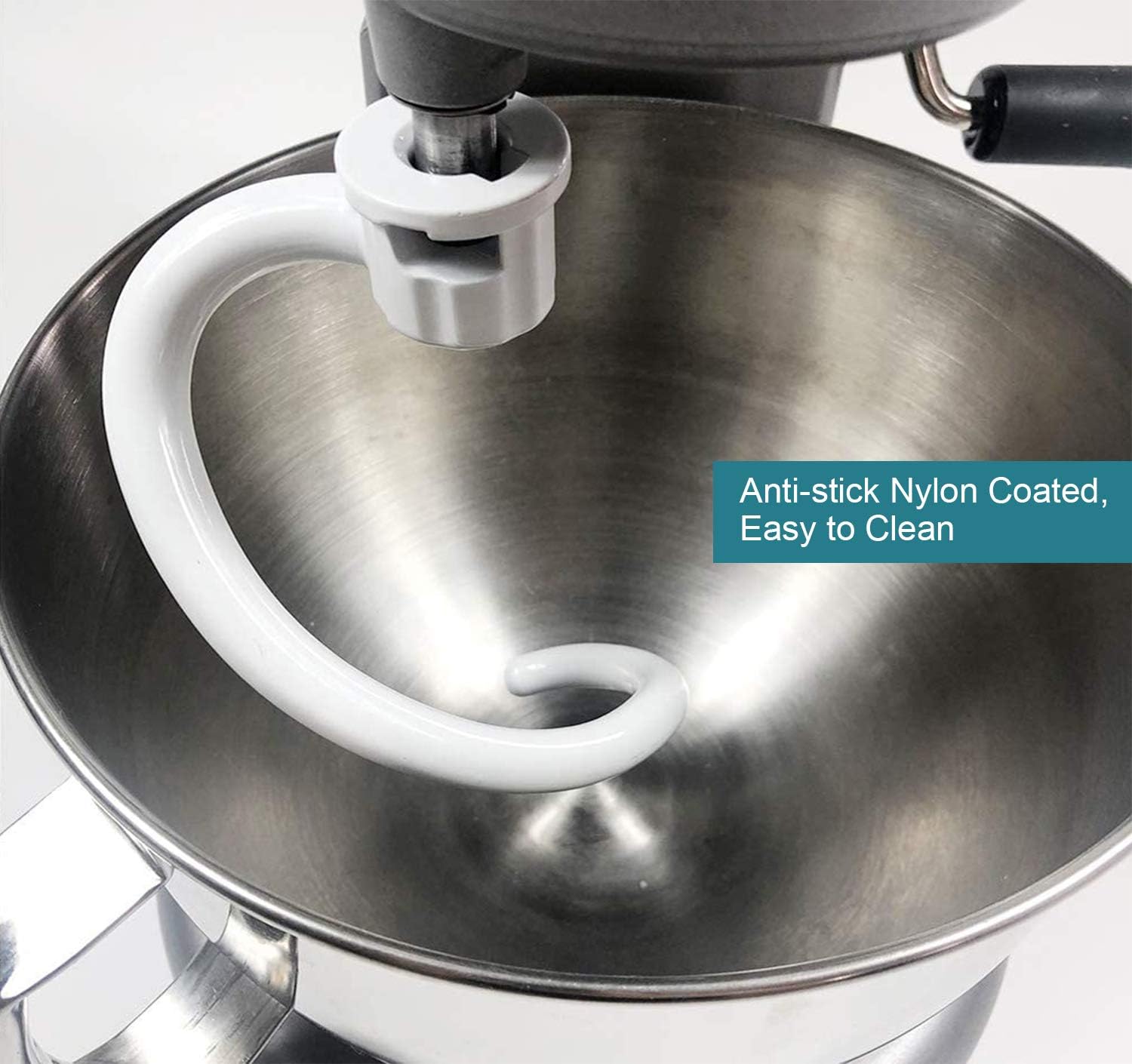 Gecoate spiraalvormige deeghaa - Kitchenaid Mixer Pro 600 recensie en prijs