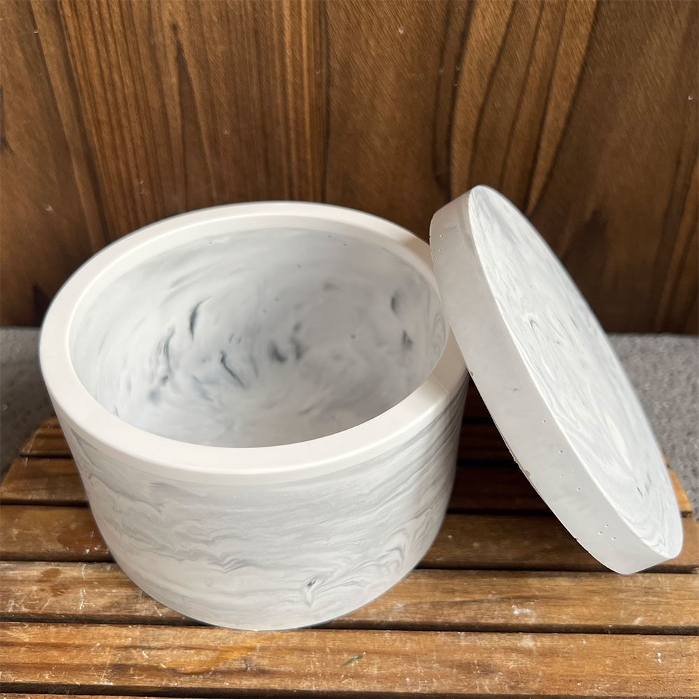 Ronde cement kaars bus silicon - Potsticker Mold recensie en prijs
